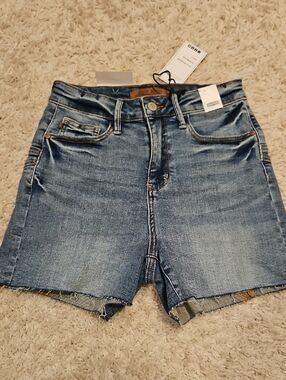 017p  Judy Blue High Waist Blue Denim Jeans